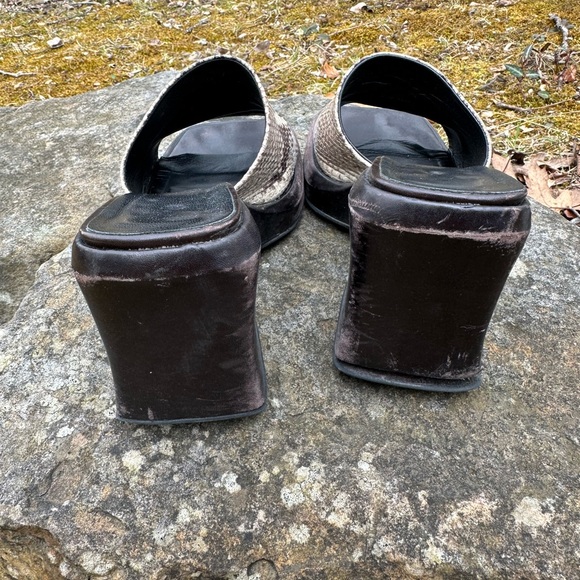 Reaction by Kennith Cole snakeskin Sunny Side Up wedge | 7 - Picture 4 of 13